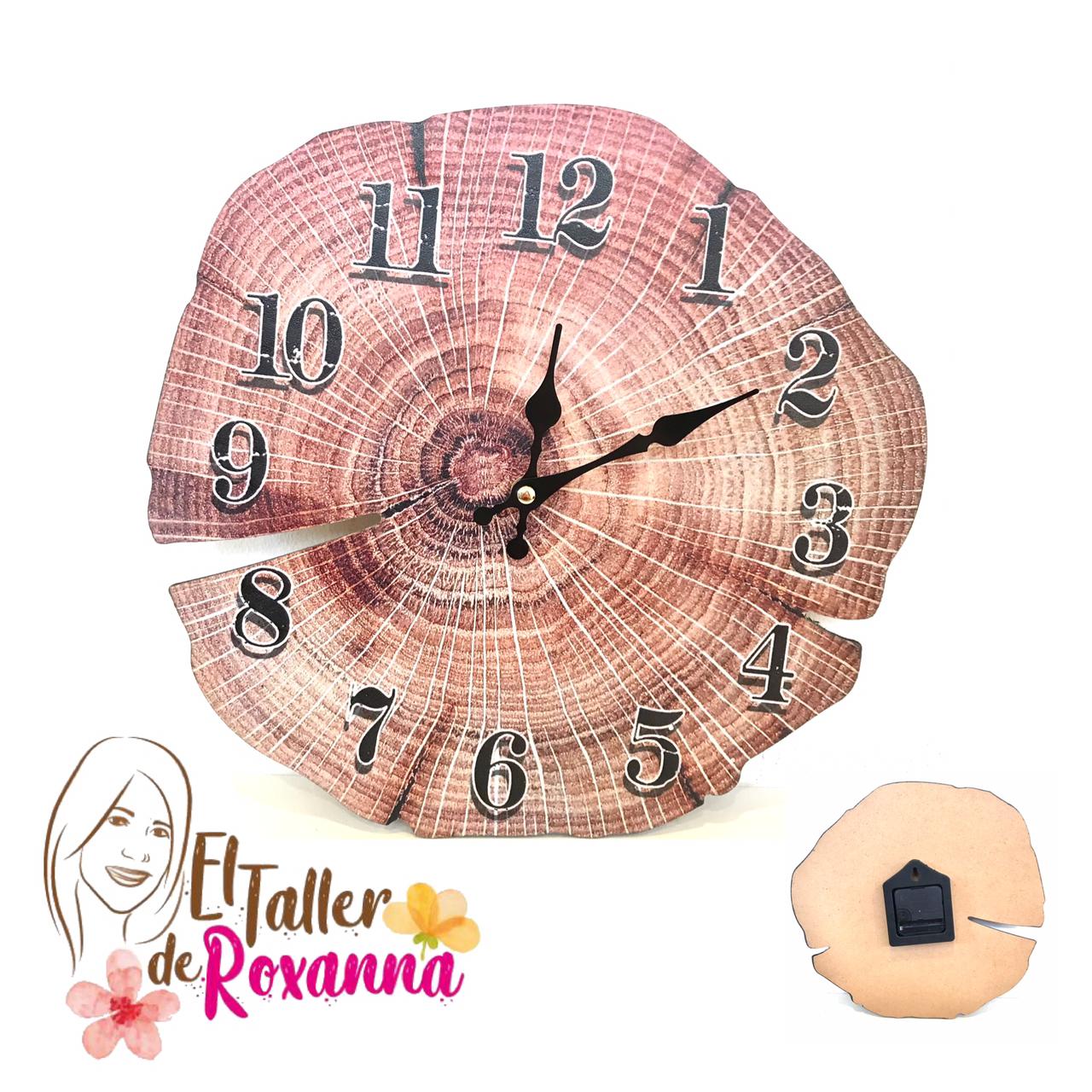 Reloj de Madera