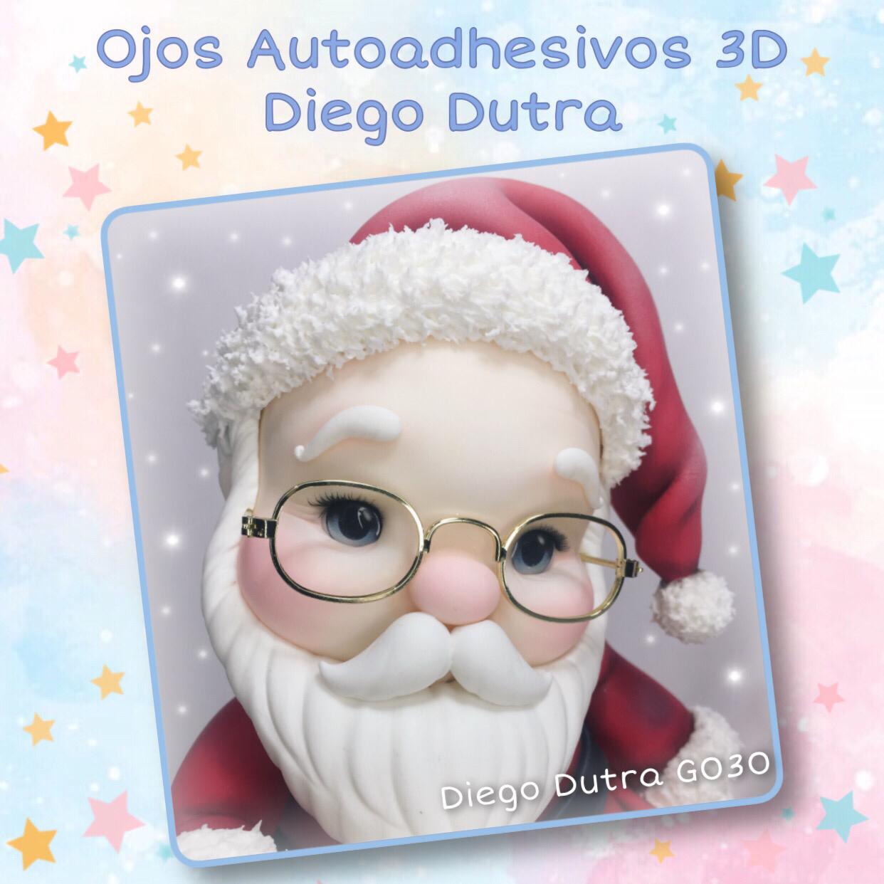 Ojos Autoadhesivos 3D Diego Dutra