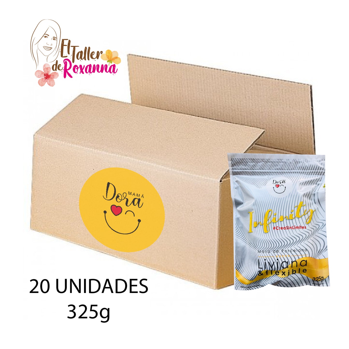 Mamá Dora Infinity - Caja 20 Unidades.