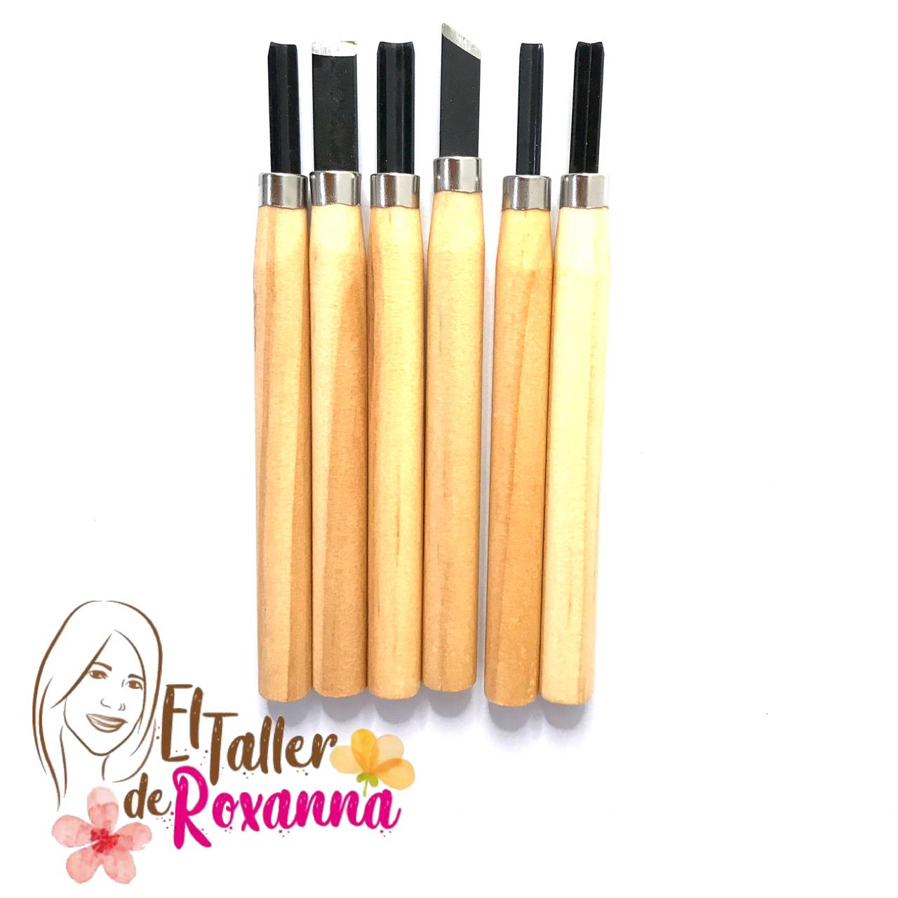 set herramientas para tallar