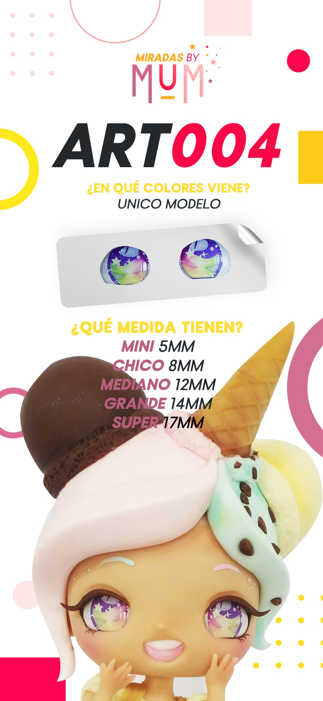 Ojos Colección Miraditas Mun