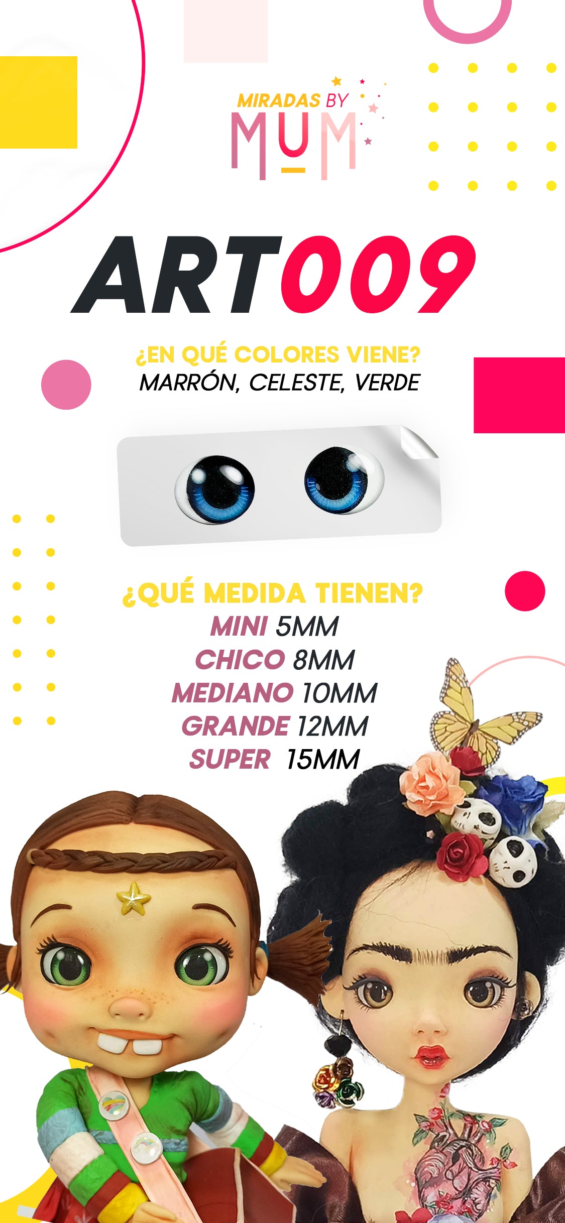 Ojos Colección Miraditas Mun