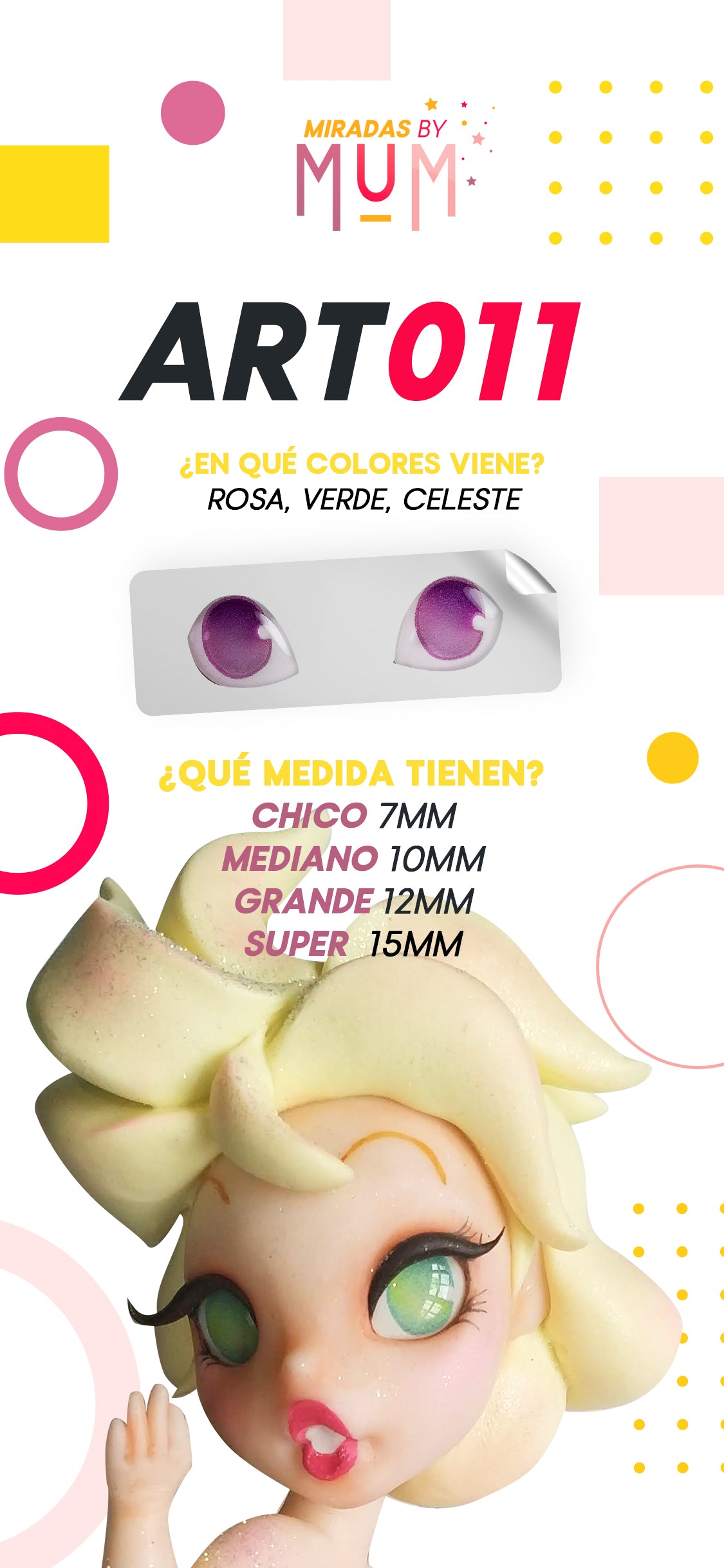 Ojos Colección Miraditas Mun